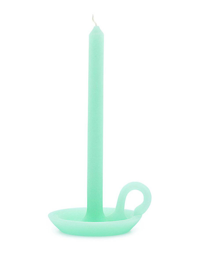 Tallow Candle - Mint Green - Sootheandsage.com