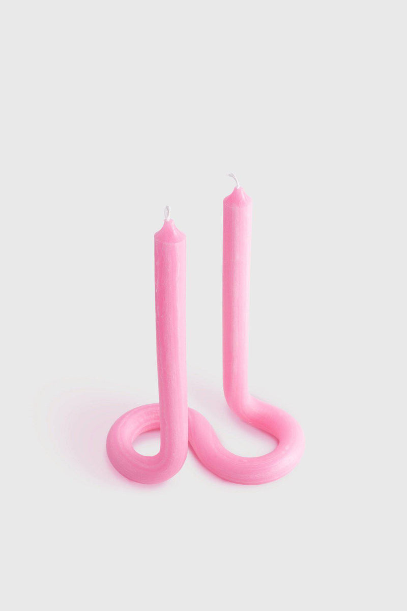Pink Twist Candle - Sootheandsage.com