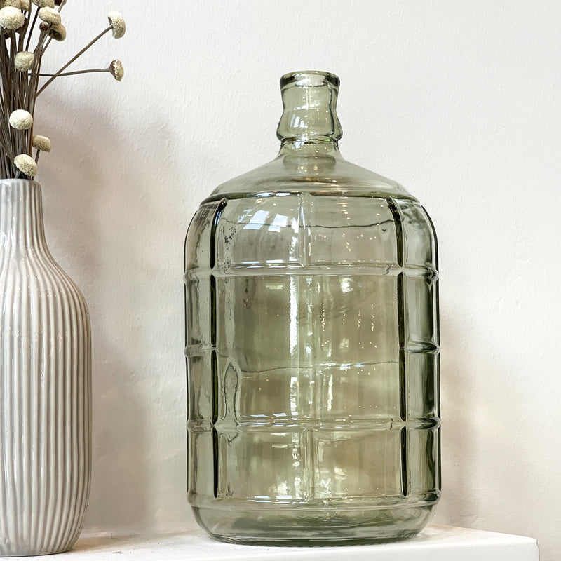 Glass Vintage Recycled Bottle - [sootheandsage]