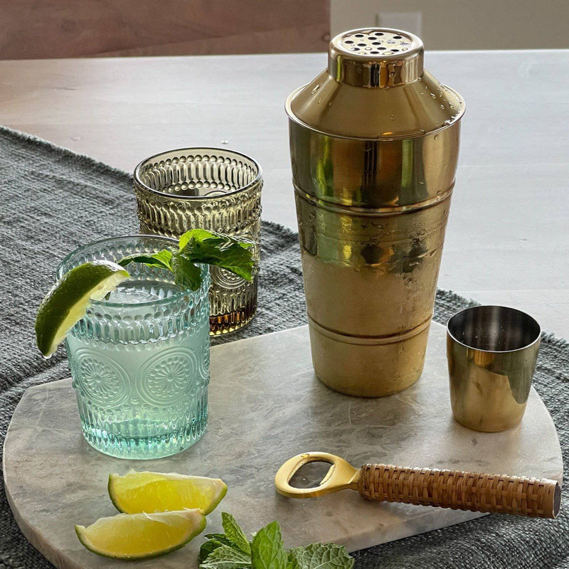 Brass Cocktail Shaker - Sootheandsage.com