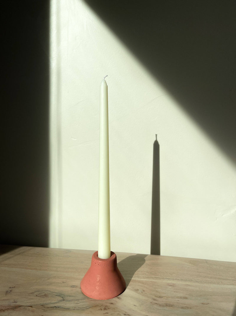 Minimalist Concrete Candlestick Holder - Sootheandsage.com