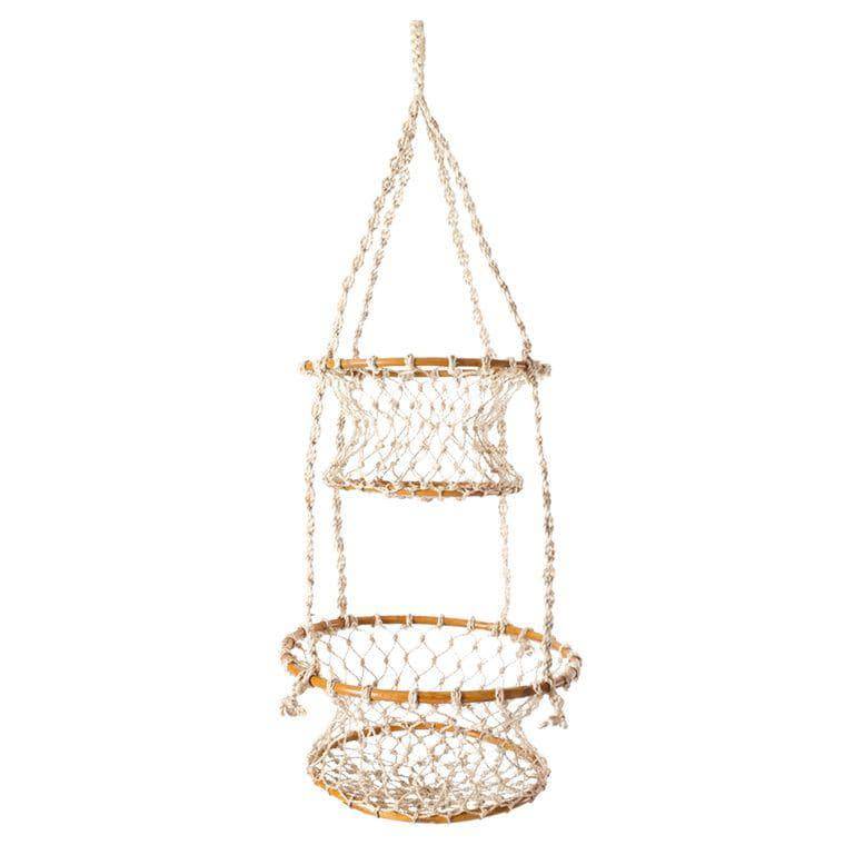 Jhuri Double Hanging Basket - Sootheandsage.com
