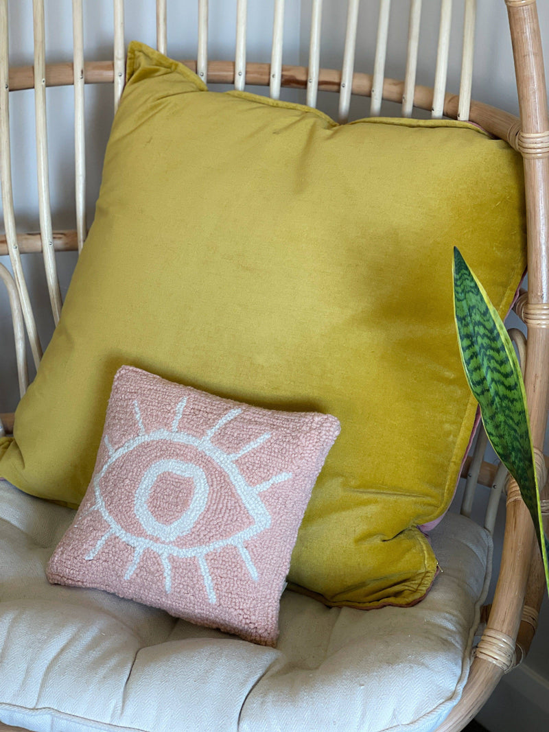 The Eye Accent Hook Pillow - Sootheandsage.com