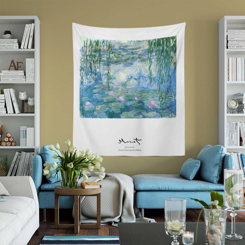Claude Monet Tapestry - Water Lilies - Sootheandsage.com