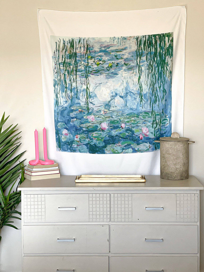 Claude Monet Tapestry - Water Lilies - Sootheandsage.com